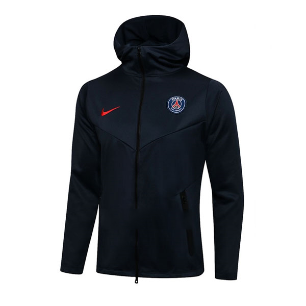 Chaqueta con Capucha Paris Saint Germain 2021-2022 Azul